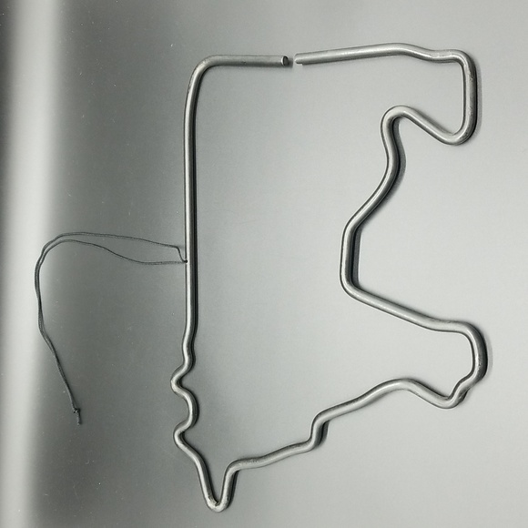 Vintage Wrought Iron Cow Shaped Dinner Bell Ringer - Picture 4 of 7